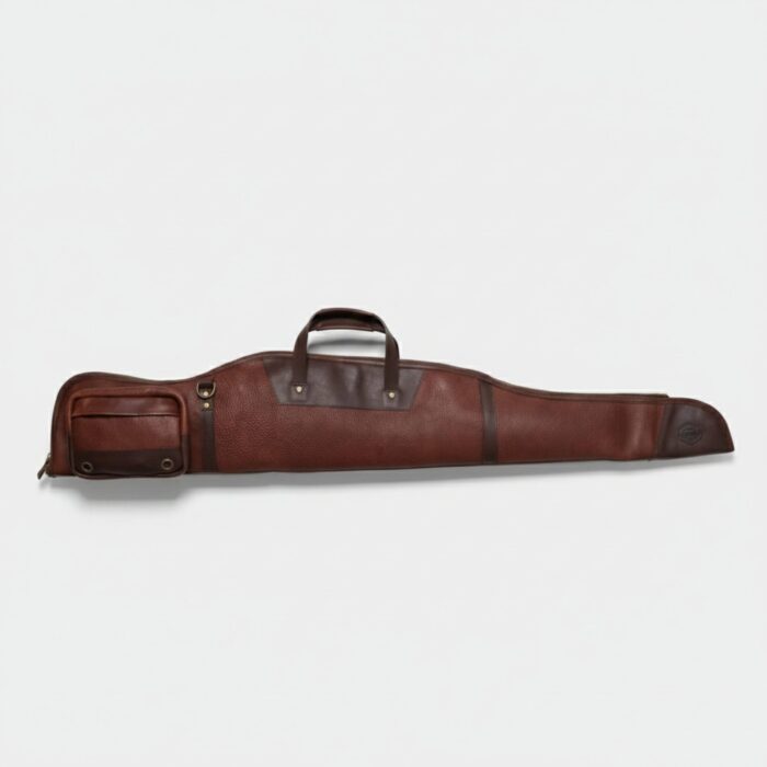 Two Toned Thick Leather Rifle Case - Image 2