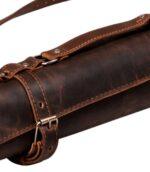 Genuine Leather Custom Knife Roll With Lightweight Structure - Image 3