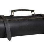 Lightweight Leather Knife Roll with Flexible Wrap Structure - Image 3