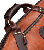 Waxed Canvas & Leather Rifle Case | Heavy-Duty Hunting Sleeve - Image 3