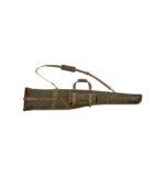 Hand-Sewn Waxed Canvas & Leather Rifle Case | Padded Hunting Sleeve - Image 3