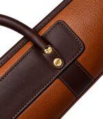 Leather Shotgun Case - Fleece-Lined Padded Design - Image 3