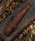 Two-Tone Leather Rifle Case | Reinforced Heavy-Duty Design - Image 3