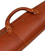 Handcrafted Leather Clay Shotgun Case - Padded Hunting Sleeve - Image 3