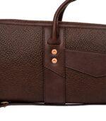 Leather Hunting Shotgun Case with YKK Brass Zipper - Image 3