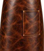 Handmade Water buffalo Leather Apron - Image 3