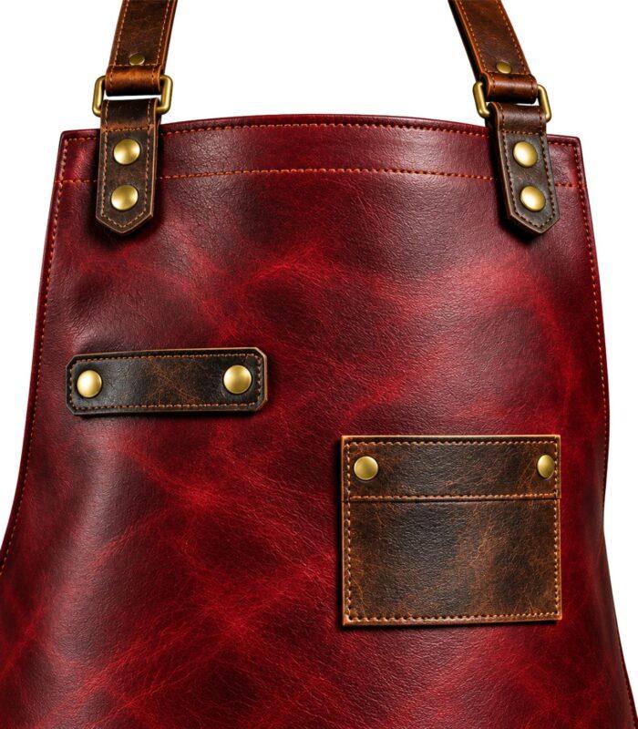 Meat Artisan Red Ember Butcher Apron