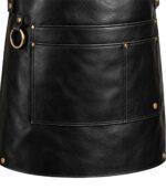 Pro Black Leather Apron - Image 3