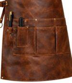 The 8 Pocket Leather Apron for Mechanics & Tools - Image 3