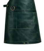 The Riding of Yorkshire Full Grain Green Apron - Image 3
