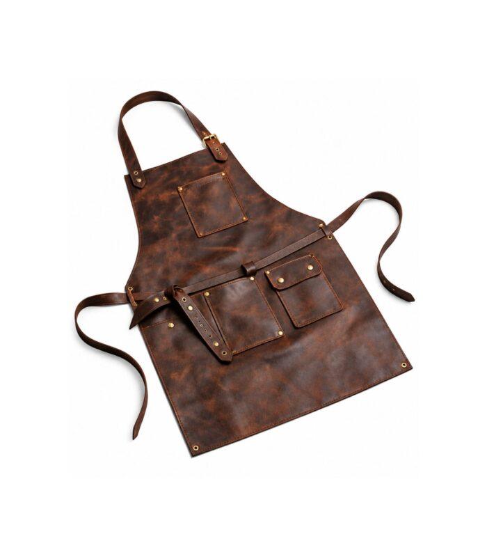 The Sizzle Grill Leather Apron