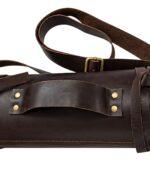 Dark Brown Executive Leather Knife Roll - Image 3