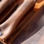 Genuine Leather Custom Knife Roll With Lightweight Structure - Image 2