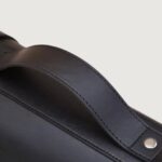 Professional Black Custom Leather Knife Roll - Image 2