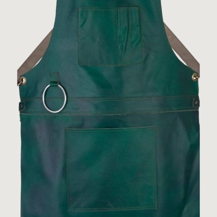 The Riding of Yorkshire Full Grain Green Apron - Image 3