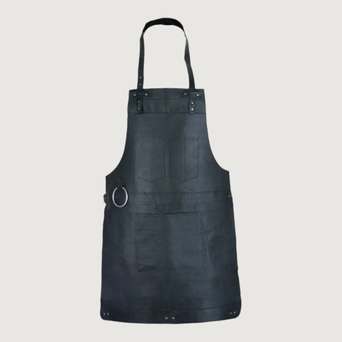 The Northumberland Black Leather Apron - Image 2