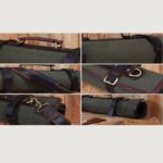 Handmade Waxed Leather Chef Knife Roll - Image 2