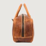 Elegant Brown Leather kitchen Knife Roll - Image 3