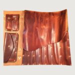 Genuine Classic Leather Knife Roll with Lightweight design - Image 3