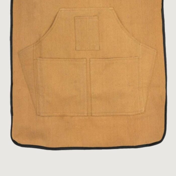 The Shropshire Brown Canvas Apron - Image 5