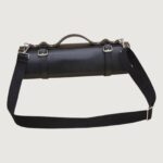 Professional Black Custom Leather Knife Roll - Image 3