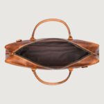 Elegant Brown Leather kitchen Knife Roll - Image 2