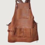 8 Pocket Leather Apron for Mechanics & Tools - Image 2