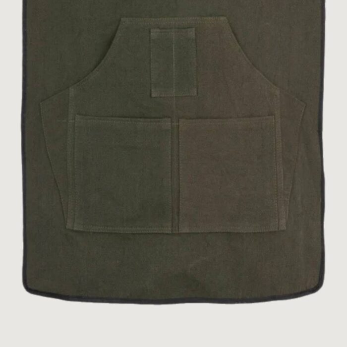 The Olive Green Canvas Apron - Image 5