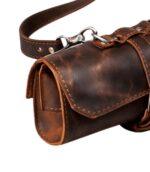 Genuine Leather Custom Knife Roll With Lightweight Structure - Image 4