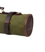 Handmade Waxed Leather Chef Knife Roll - Image 4