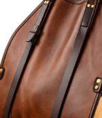 CabinCraft Firewood Crazy Horse Leather Log Carrier - Image 4