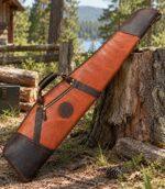 Waxed Canvas & Leather Rifle Case | Heavy-Duty Hunting Sleeve - Image 4