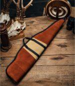 Suede Leather Rifle Case | Fleece-Lined Padded Hunting Sleeve - Image 4