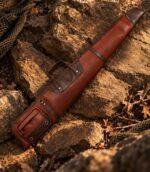 Double-Wrap Saddle Leather Shotgun Case | Heavy-Duty Design - Image 4
