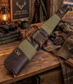 Safari Canvas & Leather Rifle Case | Heavy-Duty Hunting Sleeve - Image 4