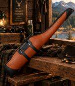 Bison Leather Rifle Case with Weatherproof Zippers - Image 4