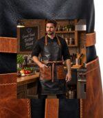 Flame Craft Chef Apron - Image 4