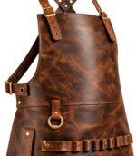 Full Grain Worker Leather Apron - Image 4