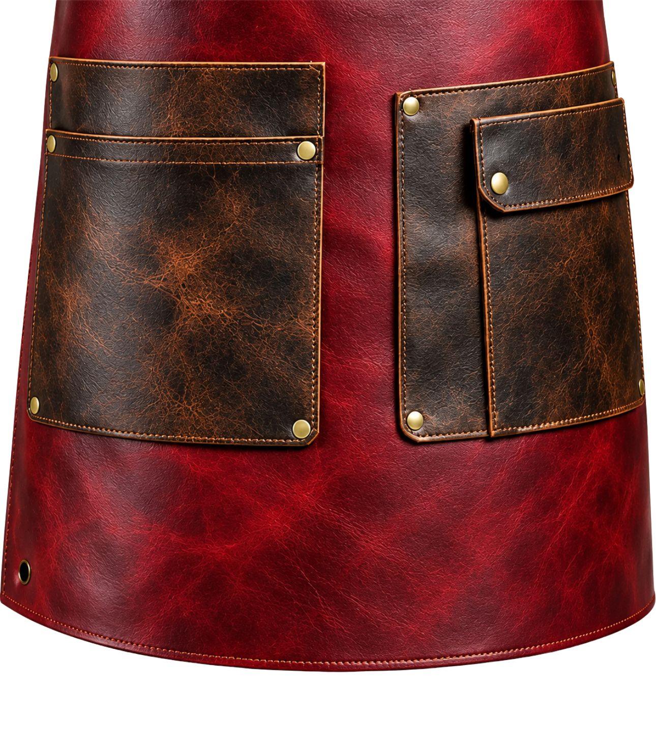 Meat Artisan Red Ember Butcher Apron - Image 4