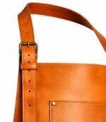Premium Light Brown Leather Apron - Image 4