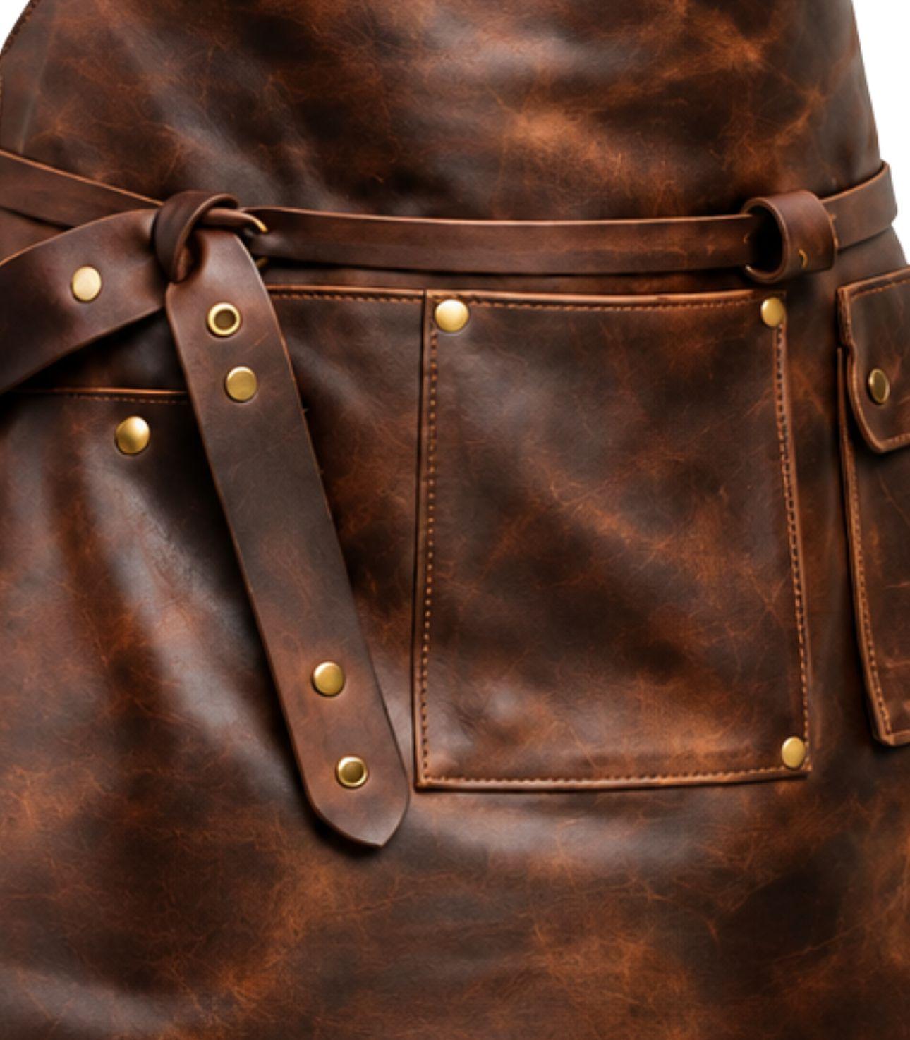 The Sizzle Grill Leather Apron - Image 4