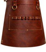 Wood Worker Dark Brown Leather Apron - Image 4
