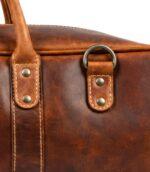 Brown Heritage Leather Knife Roll With Soft Padded - Image 4