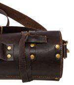 Dark Brown Executive Leather Knife Roll - Image 4