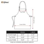 Premium Light Brown Leather Apron - Image 6