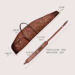 Leather Rifle Case with Ammo Holder & Shoulder Strap - Image 5