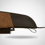 Brown Waxed Canvas Leather Rifle Case - Image 4