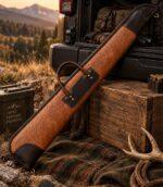 Top-Grain Leather Shotgun Case | Heavy-Duty Padded Design - Image 5