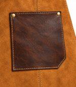Arucas Saddle Suede Apron - Caramel Brown - Image 5