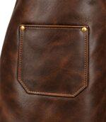 Classic 2 Pockets Leather Apron - Image 5